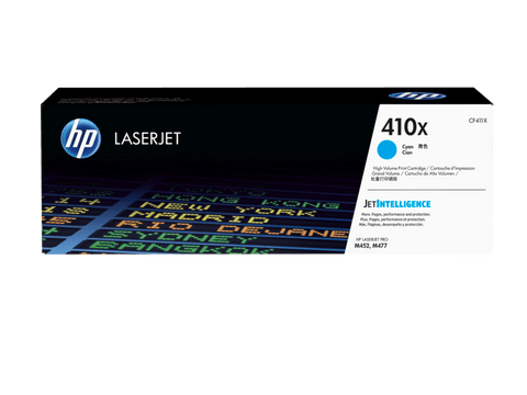 HP TONER 410X CYAN ORIGINAL – CF411X - Zeshop