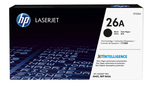 HP TONER 26A BLACK ORIGINAL - CF226A - Zeshop