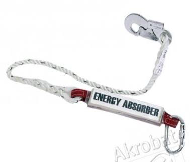SAFETY POSITION ROPE WITH SHOCK ABSORBER AK112S - Zeshop