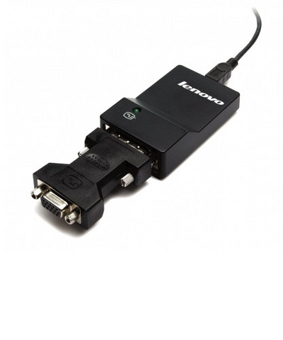 LENOVO USB 3.0 TO DVI / VGA MONITOR ADAPTER - 0B47072 - Zeshop