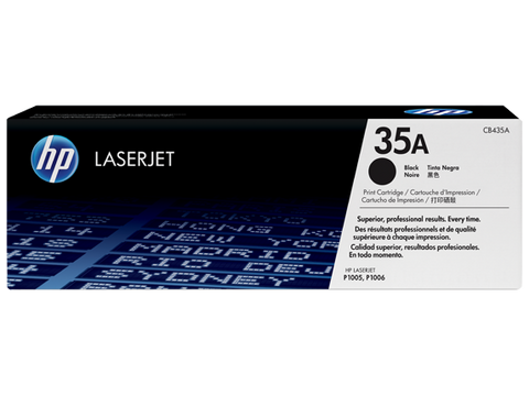 HP TONER 35A BLACK ORIGINAL – CB435A - Zeshop