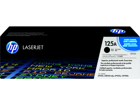 HP TONER 125A BLACK ORIGINAL – CB540A - Zeshop